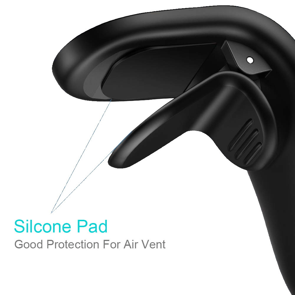 Maxlife uchwyt samochodowy do kratki MXCH-13 magnetyczny srebrny - obrazek 6