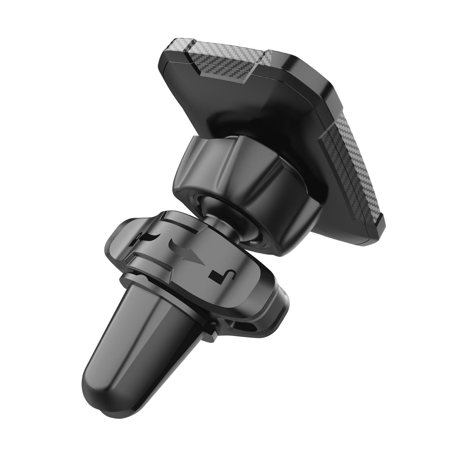 Forever uchwyt samochodowy do kratki MH-260 magnetyczny czarny - obrazek 3