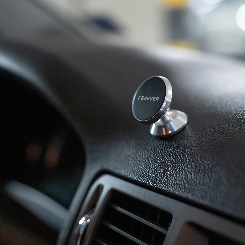 Forever uchwyt samochodowy MH-280 magnetyczny srebrny przyklejany - obrazek 4