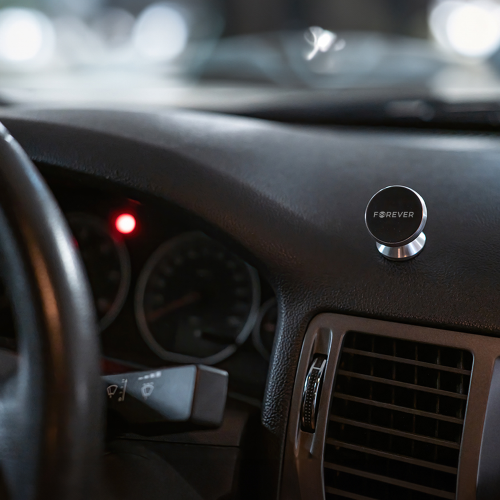 Forever uchwyt samochodowy MH-280 magnetyczny srebrny przyklejany - obrazek 6