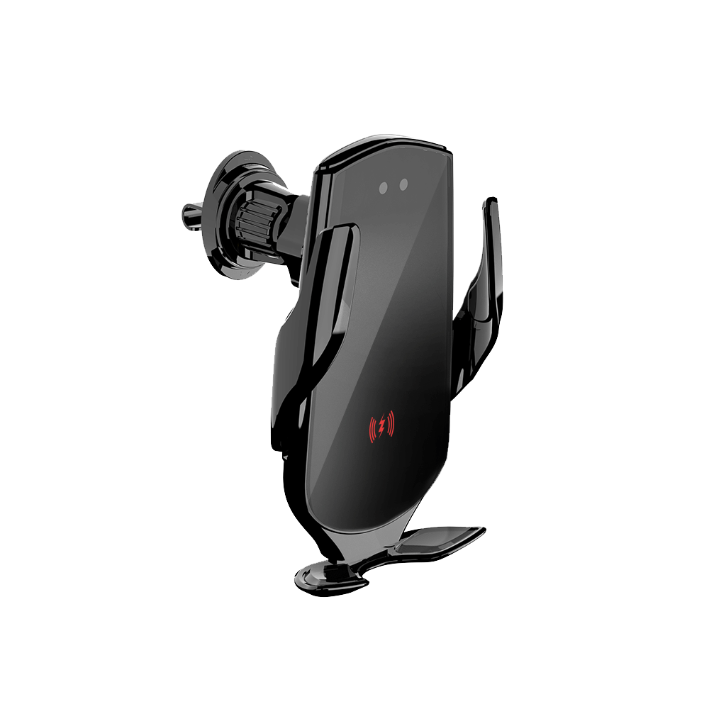 Maxlife uchwyt samochodowy do kratki MXCH-08 automatyczny z indukcją czarny 15W - obrazek 3