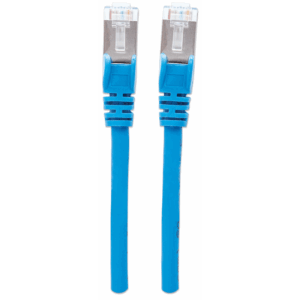 Patchcord Cat6 SFTP 2m 100% CU niebieski