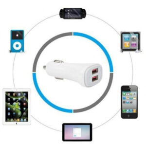 Ładowarka samochodowa 2x USB 24W/4.8A 5V