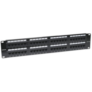 Patch panel 48-portów RJ45 UTP Cat5e 2U Rack 19