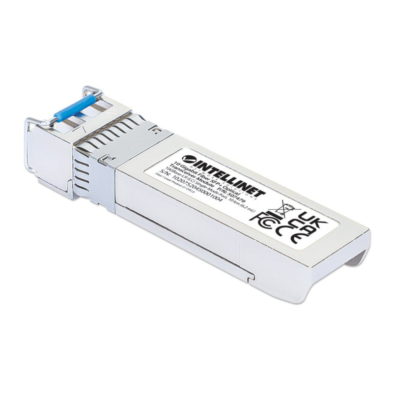 Moduł SFP+ 10G, LC Duplex SM, 10km, 10GBase-LR, 1310 nm, miniGBIC, DDM, MSA