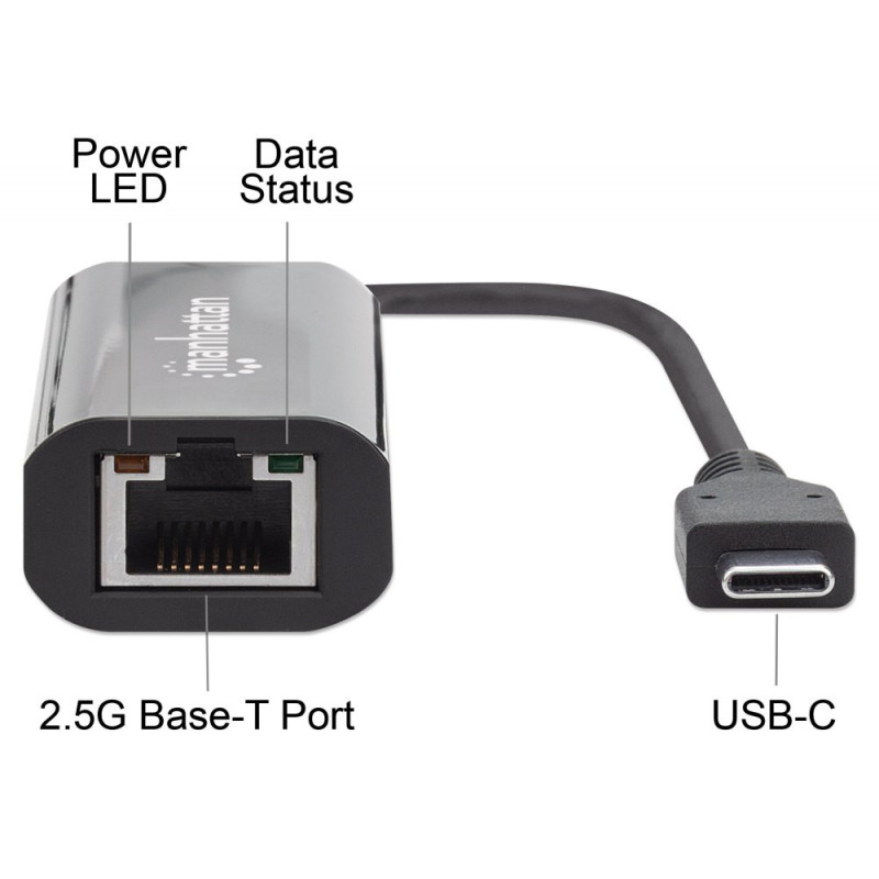Karta sieciowa/adapter USB-C na RJ45 2.5-Gigabit - obrazek 3