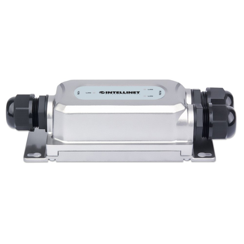 Extender Ultra PoE Gigabit, 2x RJ45 60W, do 200m, zewn. IP67 - obrazek 2