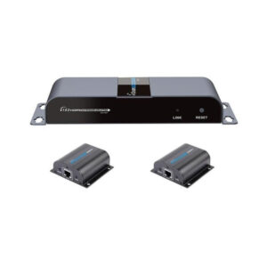 Extender HDMI 1x2 1080p60Hz do 40m po skrętce Kat6 IR PoC