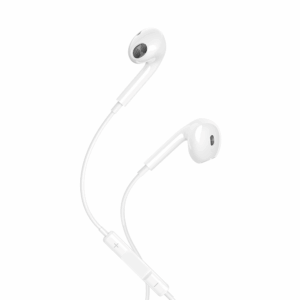 Maxlife słuchawki przewodowe MXEP-04 douszne USB-C białe