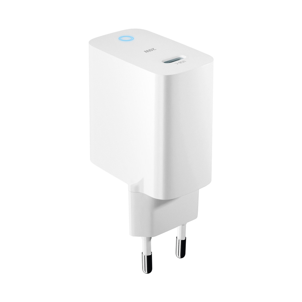 Forever ładowarka sieciowa PD QC TC-06-20C 1x USB-C 20W biała - obrazek 4