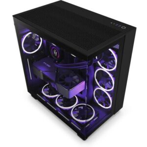 Obudowa NZXT H9 Flow Midi Tower czarna z oknem