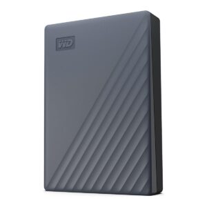 Dysk WD My Passport 6TB 2,5" USB 3.2 Gen 1 z USB-C Silicon Grey