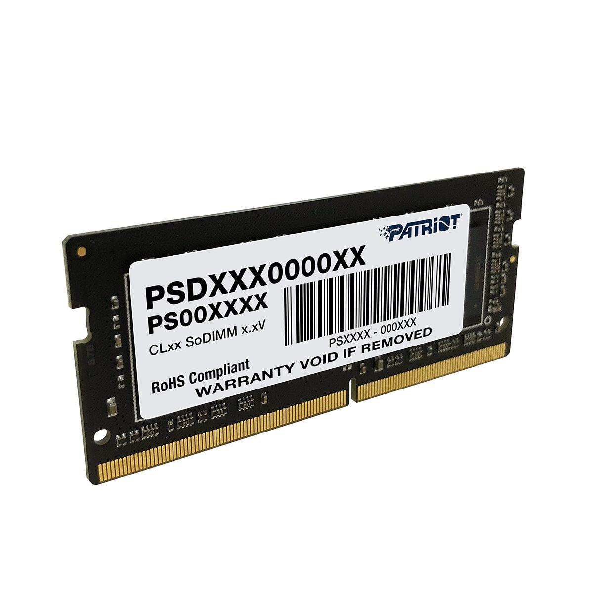 Pamięć SODIMM DDR4 Patriot Signature 8GB(1x8GB) 3200 MHz CL22 1,2V - obrazek 3