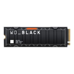 Dysk SSD WD Black SN850X 8TB M.2 2280 PCIe NVMe (7200/6600 MB/s) WDS800T2XHE z radiatorem