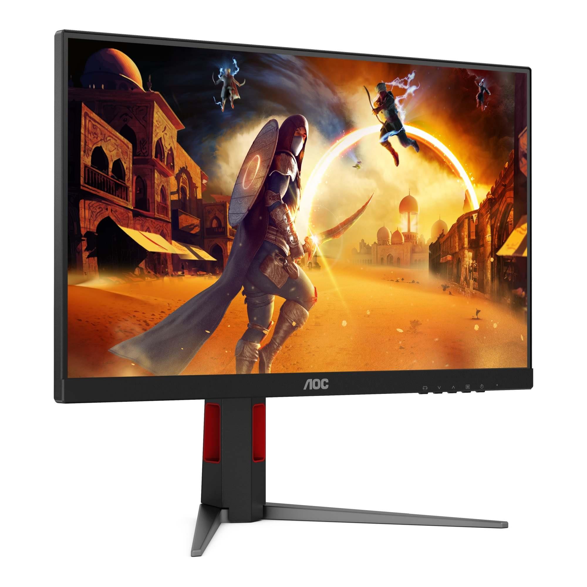 Monitor AOC 23,8" 24G4HA Fast IPS FHD 200Hz 2xHDMI DP głośniki - obrazek 2