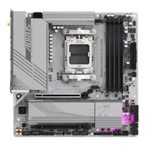 Płyta Gigabyte B650M A ELITE AX ICE /AMD B650/DDR5/SATA3/M.2/USB3.2/PCIe5.0/WiFi/BT/AM5/mATX