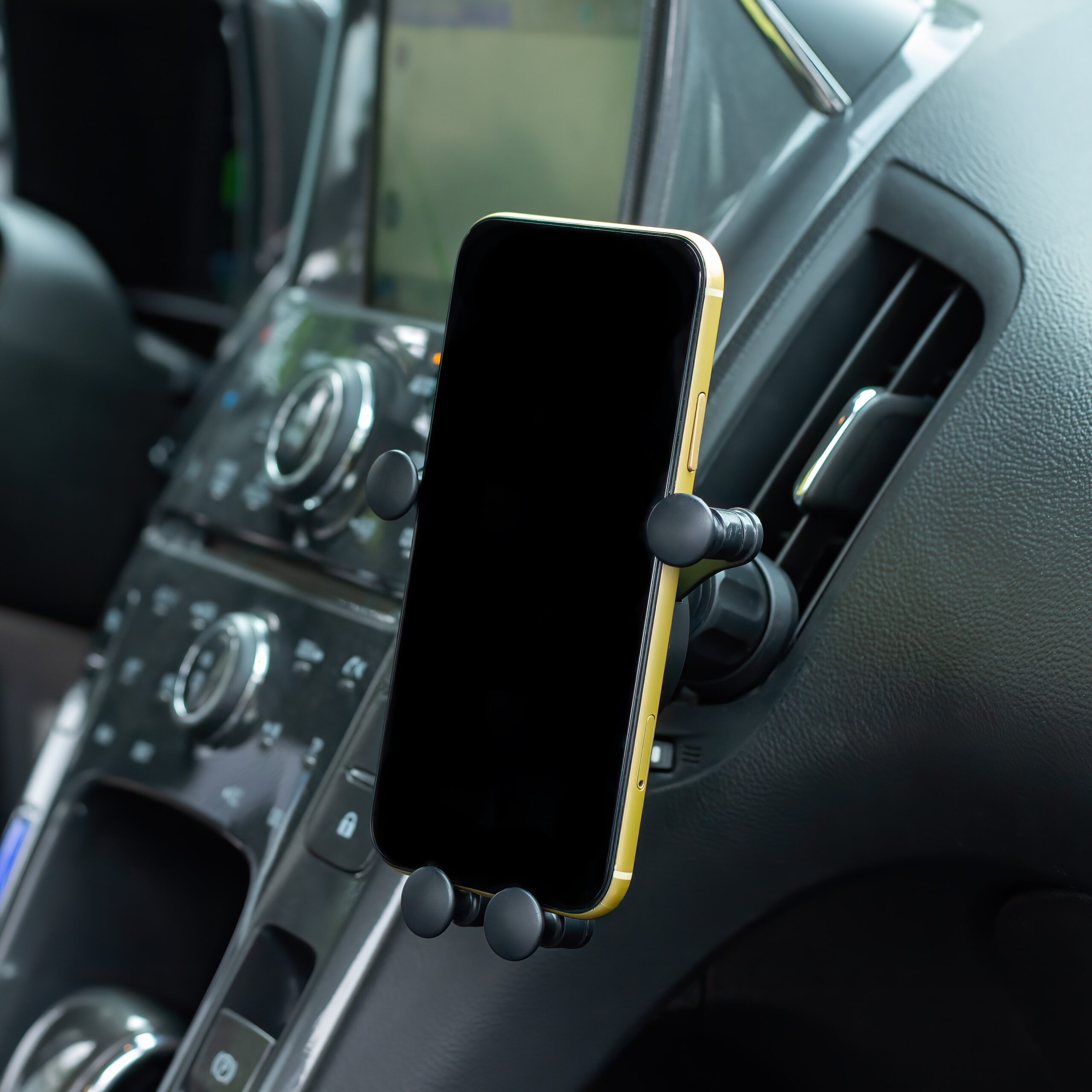 Maxlife uchwyt samochodowy do kratki MXCH-06 czarny - obrazek 7