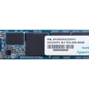 Dysk SSD Apacer AS2280P4 512GB M.2 2280 PCIe Gen3 x4 NVMe (2100/1500 MB/s) 3D TLC