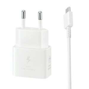 Samsung ładowarka Sieciowa GaN Super Fast Charger EP-T2510XWEGEU USB C 3A 25W z kablem biała