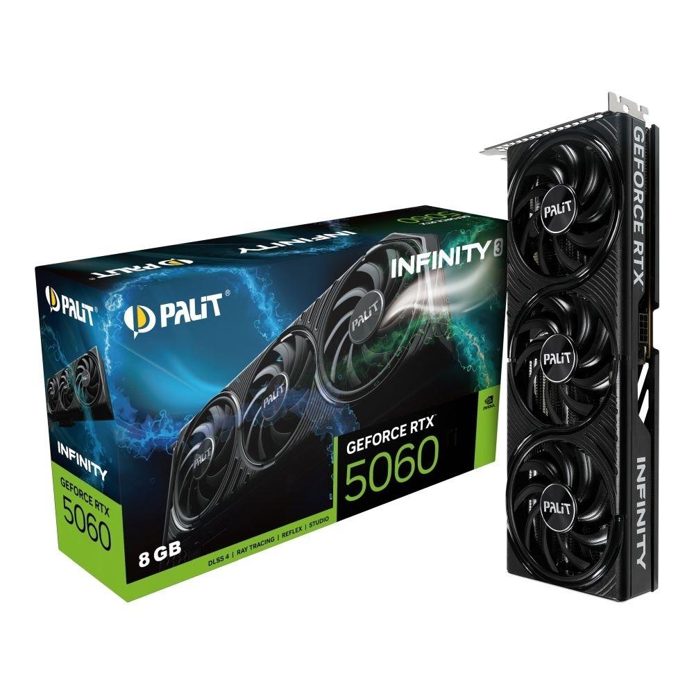 Karta VGA Palit GeForce RTX 5060 Infinity 3 8GB GDDR7 128bit HDMI+3DP PCIe5.0 - obrazek 8