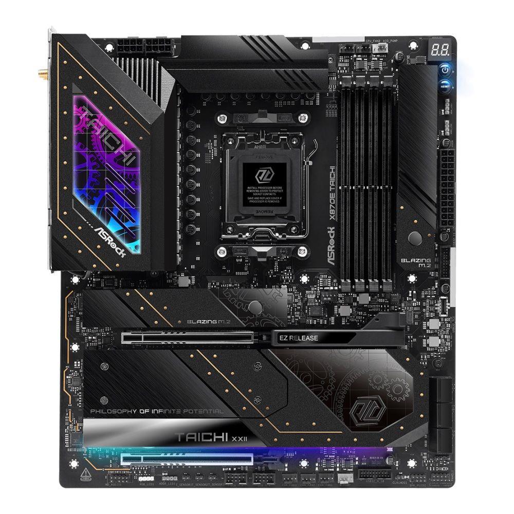 Płyta ASrock X870E TAICHI /AMD X870/DDR5/SATA3/M.2/USB4/WiFi/BT/PCIe5.0/AM5/E-ATX