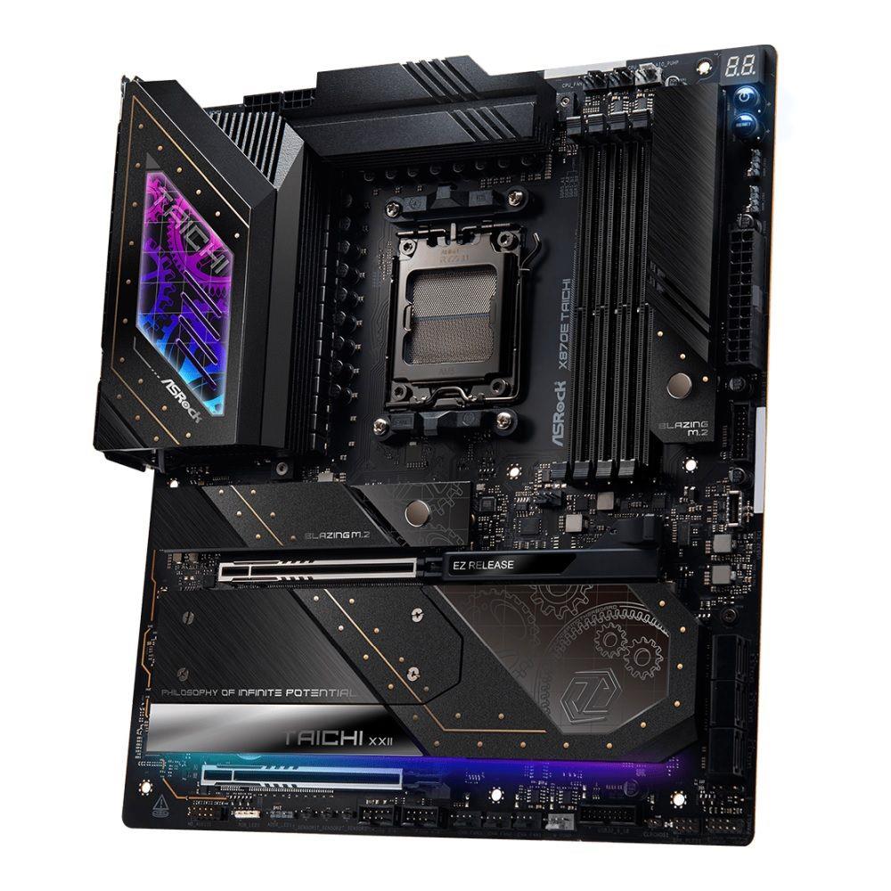 Płyta ASrock X870E TAICHI /AMD X870/DDR5/SATA3/M.2/USB4/WiFi/BT/PCIe5.0/AM5/E-ATX - obrazek 4