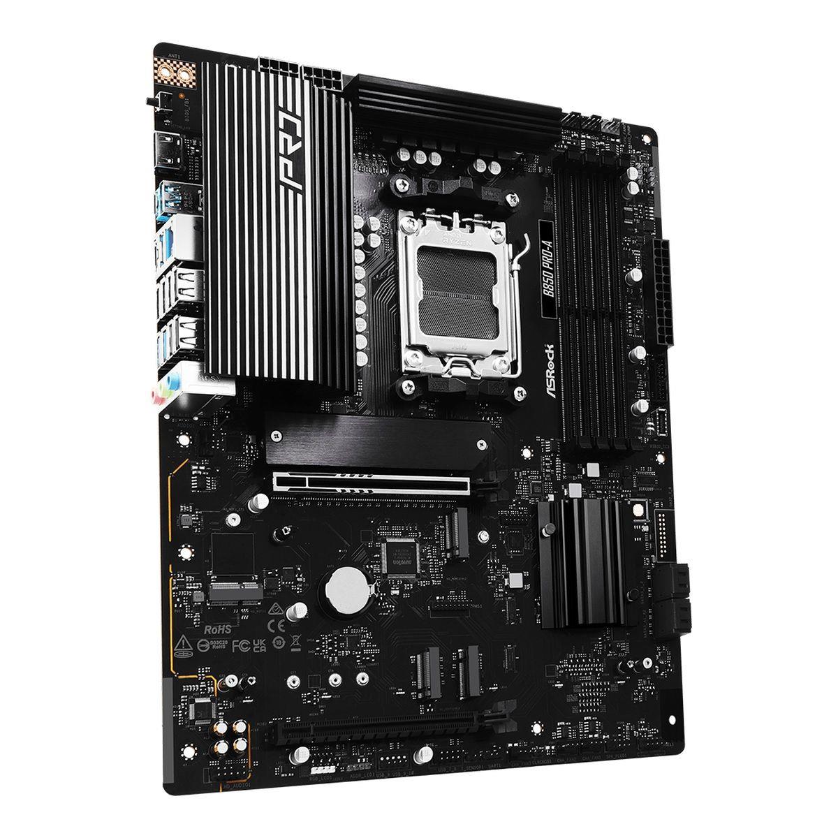 Płyta ASrock B850 Pro-A /AMD B850/DDR5/SATA3/M.2/USB3.2/PCIe5.0/AM5/ATX - obrazek 2