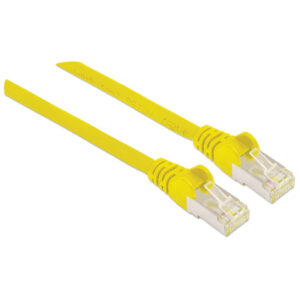 Patchcord Cat7 SFTP 1m 100% CU LSZH żółty