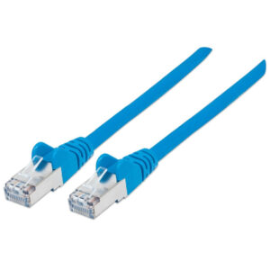 Patchcord Cat7 SFTP 1,5m 100% CU LSZH niebieski