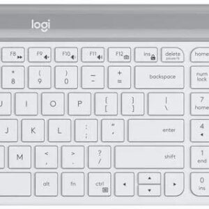 Zestaw bezprzewodowy klawiatura + mysz Logitech MK470 Slim Combo biały