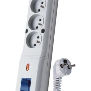 Listwa zasilająca Lestar LV-530W 5W 5m szara