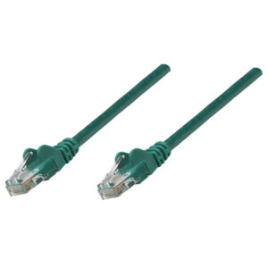 Patchcord Cat6 SFTP 0,5m 100% CU LSZH zielony