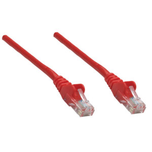 Patchcord Cat6 SFTP 0,5m 100% CU LSZH czerwony