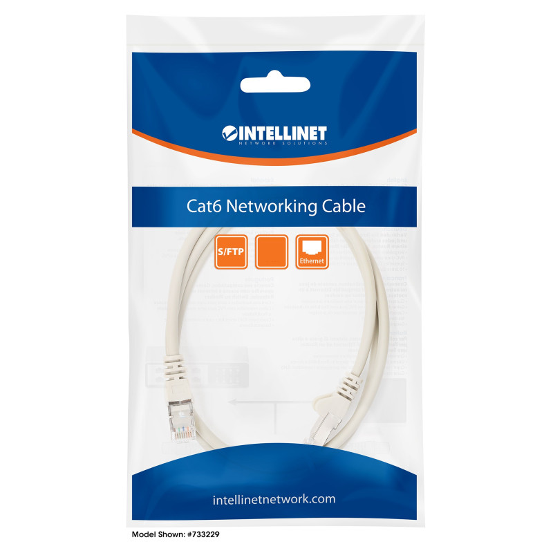 Patchcord Cat6 SFTP 20m 100% CU LSZH szary - obrazek 4