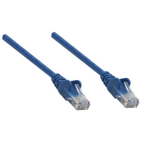 Patchcord Cat6 SFTP 0,25m 100% CU LSZH niebieski