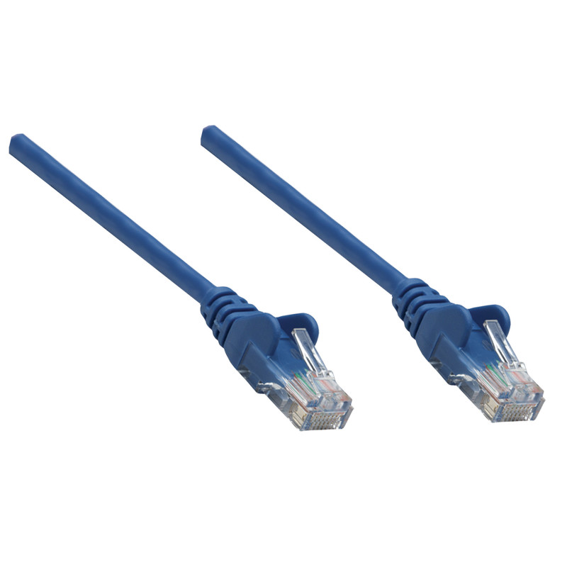Patchcord Cat6 SFTP 1,5m 100% CU LSZH niebieski