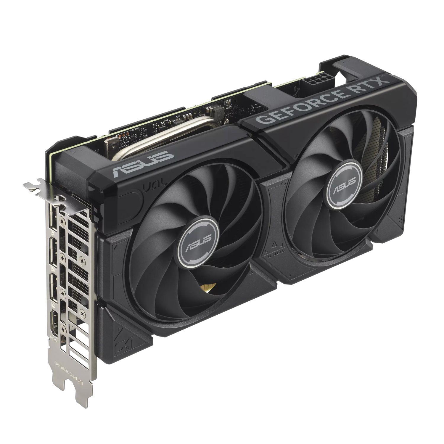 Karta VGA Asus GeForce RTX 4060 Ti DUAL-RTX4060TI-O8G-EVO OC 8GB GDDR6 128bit HDMI+3xDP PCIe4.0 - obrazek 3