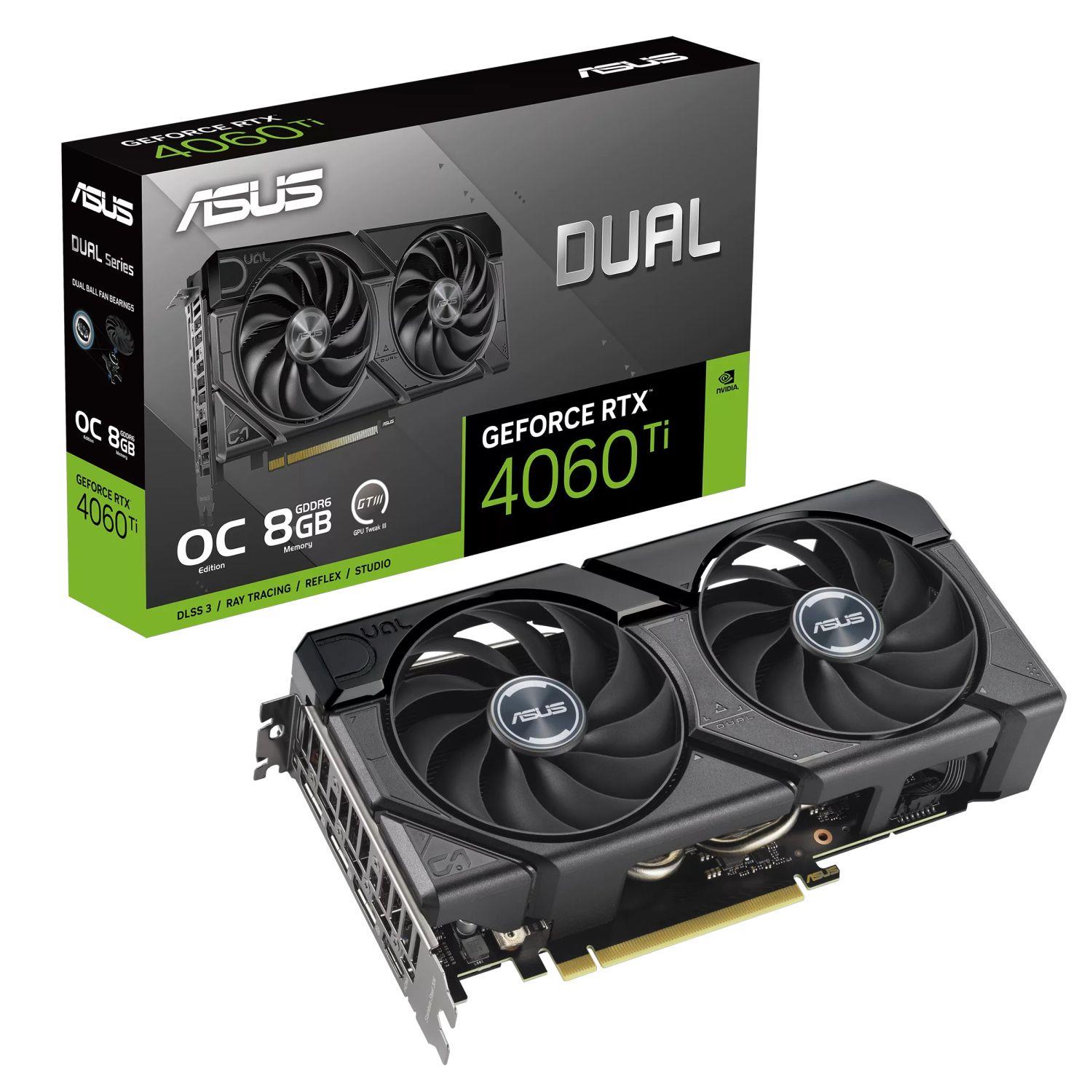 Karta VGA Asus GeForce RTX 4060 Ti DUAL-RTX4060TI-O8G-EVO OC 8GB GDDR6 128bit HDMI+3xDP PCIe4.0 - obrazek 10